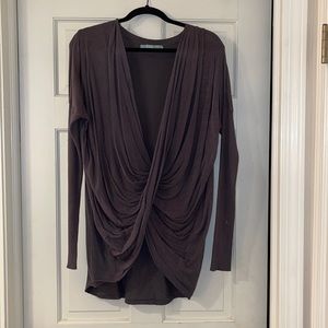 Maurice’s Front cowl tunic